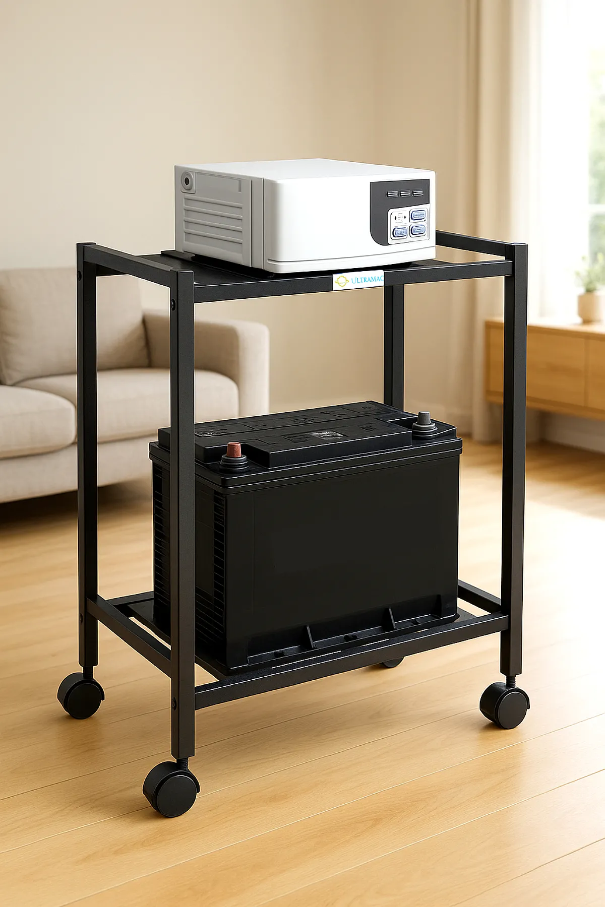 single-battery-inverter-trolly